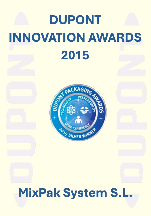 Reconocimiento DuPont Innovation Awards 2015 a Mix Pak System